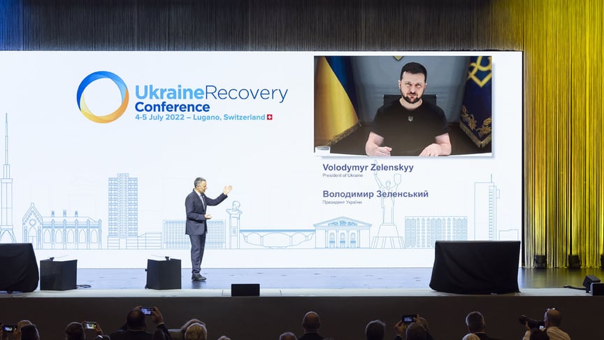 Швейцарія спільно з Україною прийняла Міжнародну конференцію з питань відновлення України (URC 2022) у м. Лугано, 4-5 липня 2022 року Швейцарія спільно з Україною прийняла Міжнародну конференцію з питань відновлення України (URC 2022) у м. Лугано, 4-5 липня 2022 року