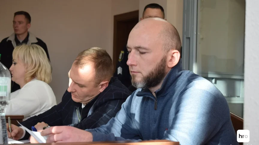 Олексій Тандир у залі суду