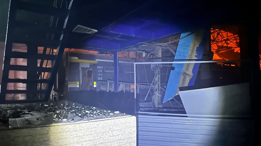 Разрушения в результате атаки на железнодорожную инфраструктуру