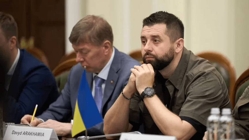 Голова фракції «Слуга Народу» Давид Арахамія