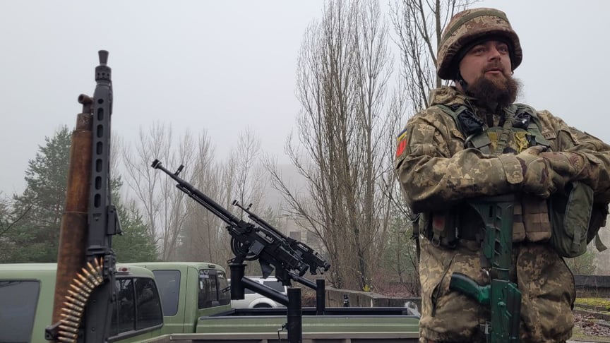 Иллюстративное фото. Военный мобильных огневых групп ПВО
