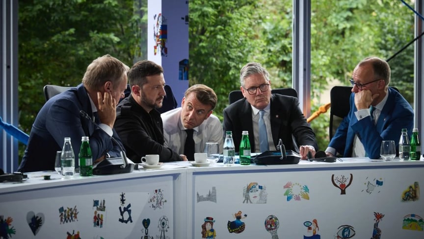 Illustrative photo. European leaders in Tirana