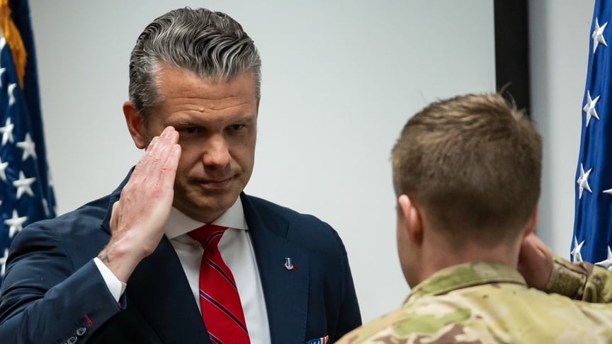 Міністр війни США Піт Гегсет