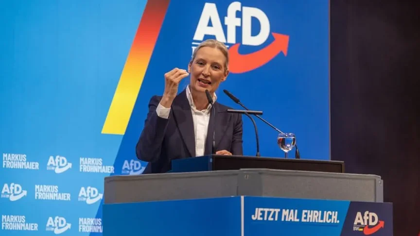 Лідерка «Альтернативи для Німеччини» (AfD) Аліса Вайдель