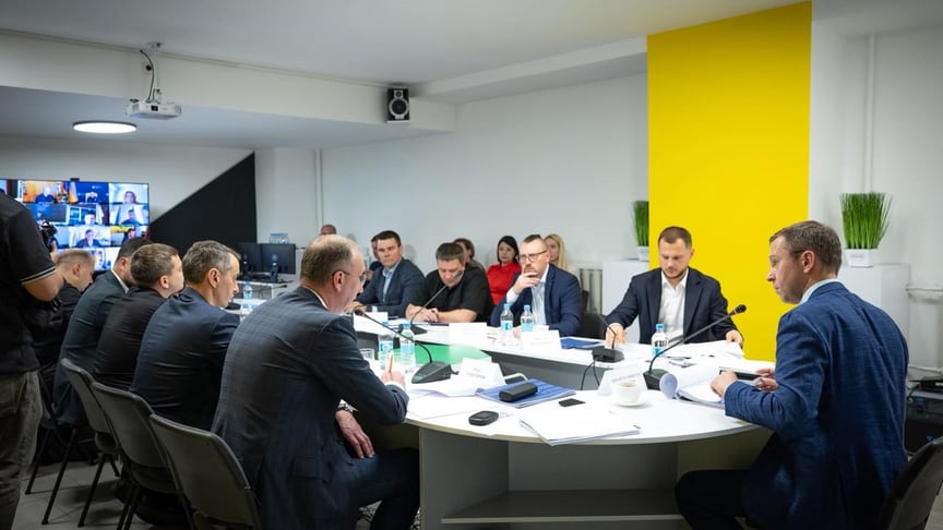Прем’єр-міністр Сергій Корецький на зустрічі під час робочої поїздки на Сумщину, 29 липня 2026 року