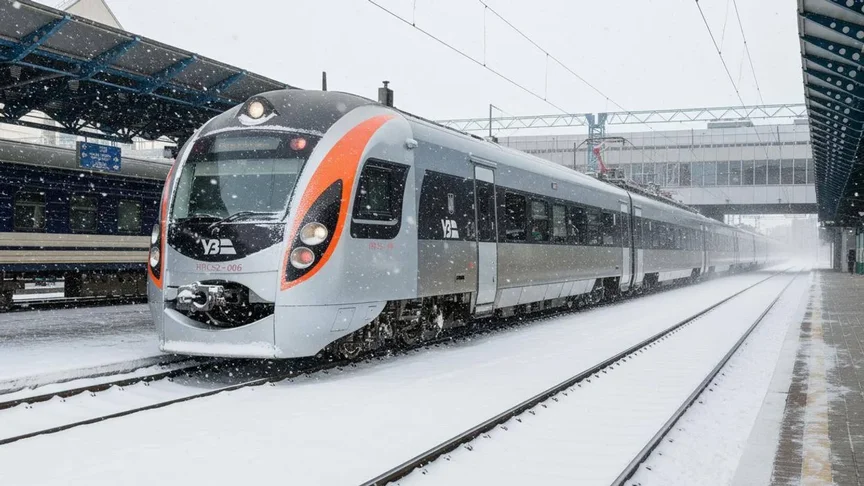 Ілюстративне фото. Поїзд «Інтерсіті»