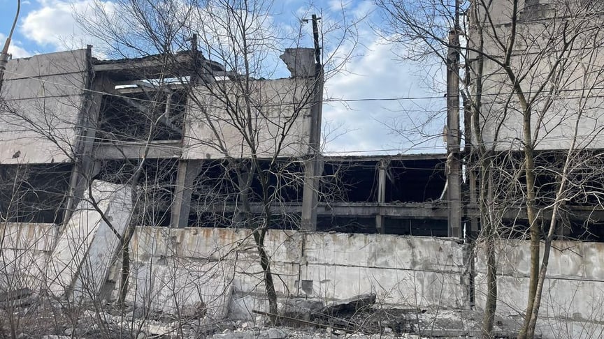 Последствия ракетных ударов по Новогродовке Донецкой области
