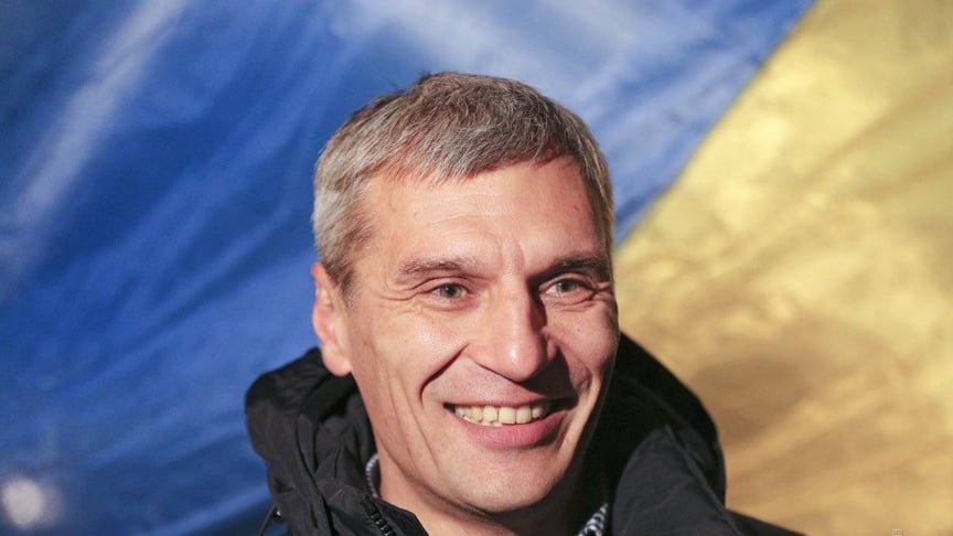 Народний депутат України VII скликання, колишній заступник голови ВРУ Руслан Кошулинський під час акції з нагоди 110-ї річниці з дня народження лідера Організації українських націоналістів Степана Бандери, Київ, 1 січня 2019 року