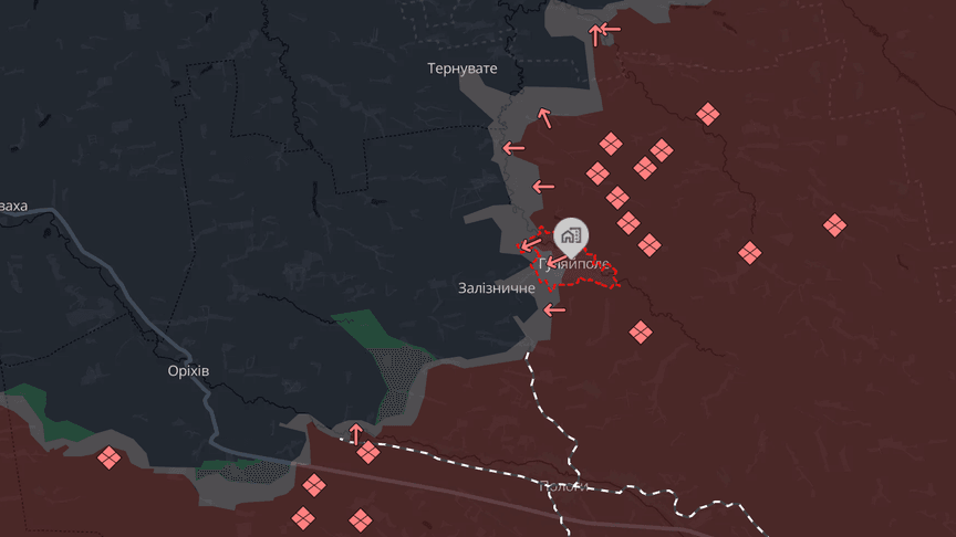 Ситуация на Гуляйпольском направлении