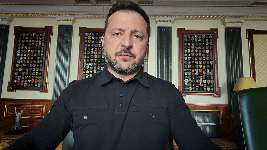 Скриншот з відеозвернення Скриншот з відеозвернення