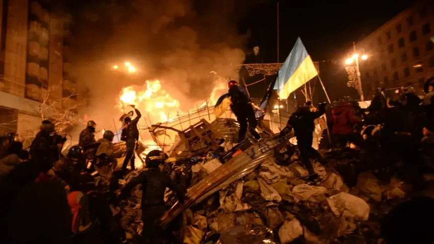 Барикадні бої на Майдані 18 лютого 2014 року