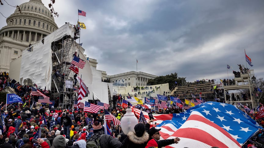 Протести поблизу Капітолію у США, 6 січня 2021 року
