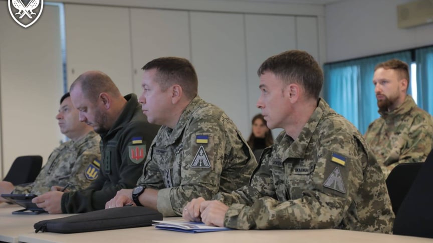 Українські військові на навчання у Данії