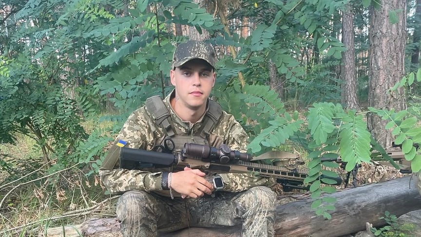 Український військовий Максим Нагорний Український військовий Максим Нагорний