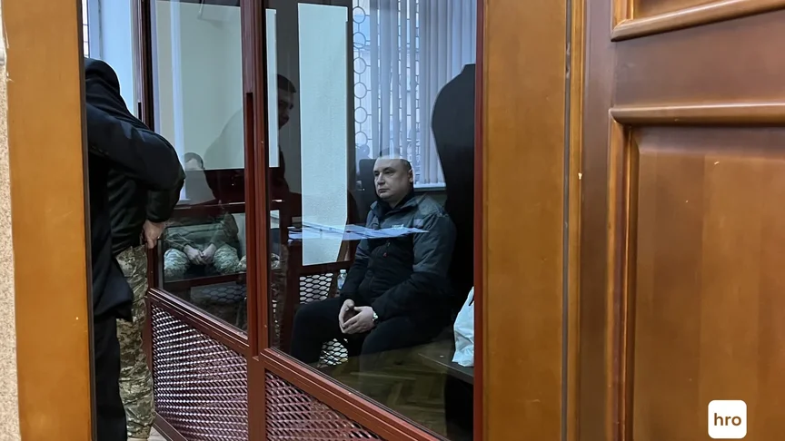 Дмитро Рюмшин у залі суду Дмитро Рюмшин у залі суду, 22 січня 2025 року