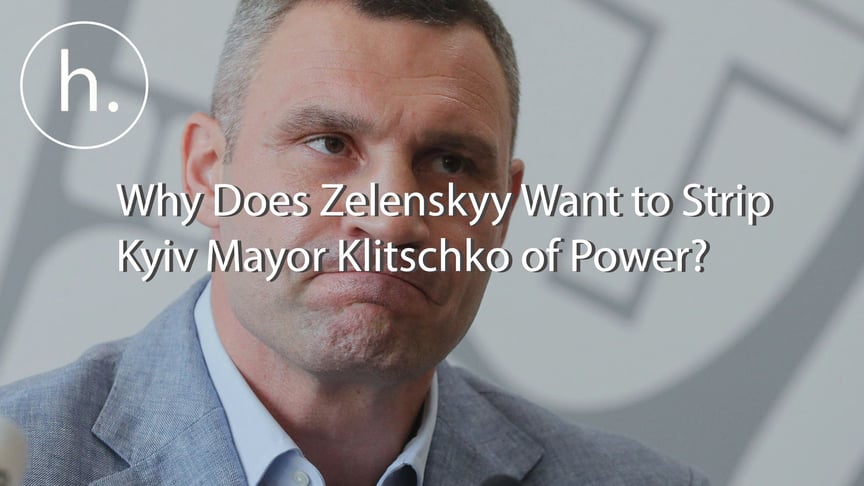 Kyiv Mayor Vitali Klitschko during a press conference on the political situation in Kyiv, July 26, 2019
Photo: EPA-EFE / SERGEY DOLZHENKO