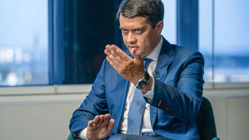 Голова Верховної Ради Дмитро Разумков, 14 липня 2021 року