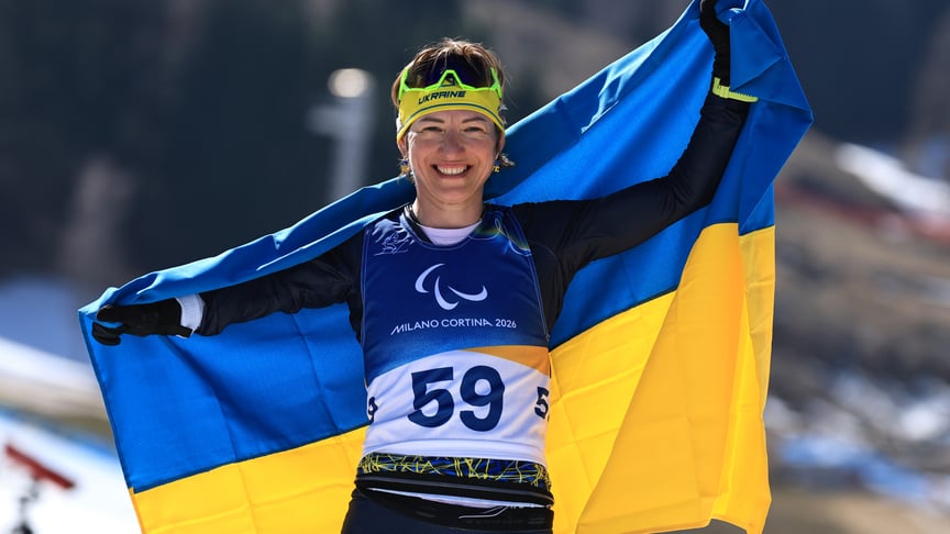 Українська парабіатлоністка Олександра Кононова