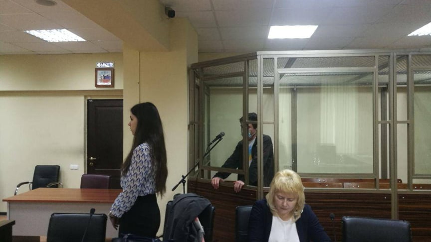 Павло Гриб на засіданні 22 березня, суд призначив йому 6 років позбавлення волі у колонії загального режиму