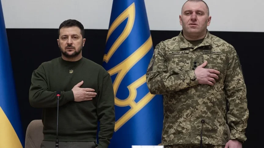 Президент Володимир Зеленський та голова Служби безпеки України Василь Малюк