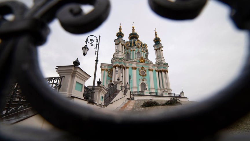 Андріївська церква, екстер'єр