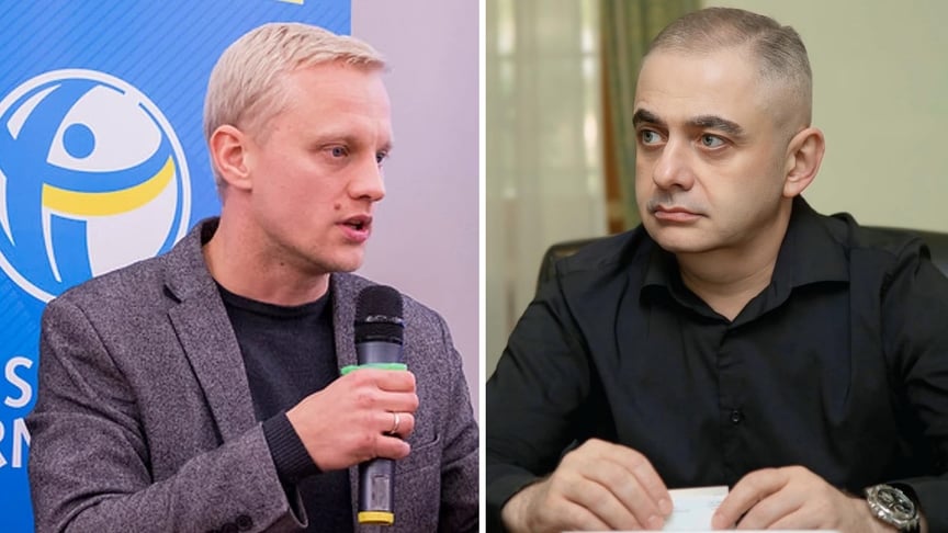 Колаж. Віталій Шабунін та Гізо Углава