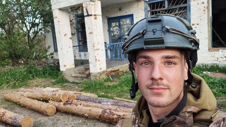 Roman Ratushnyi in the Izium direction