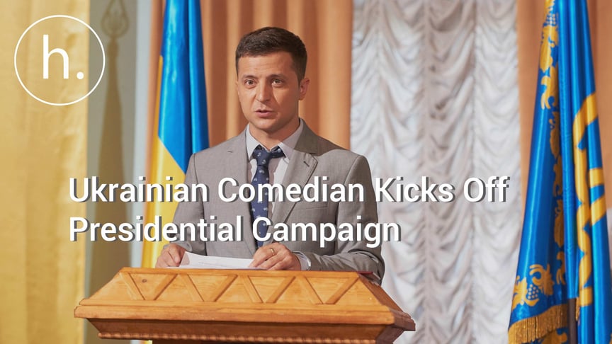 Comedian Turned Presidential Hopeful Kicks Off Campaign with Public Appeal