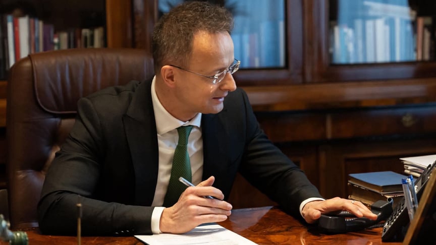 Міністр закордонних справ Угорщини Петер Сіярто