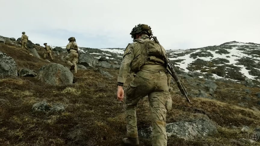 Данські солдати тренують розгортання в Гренландії