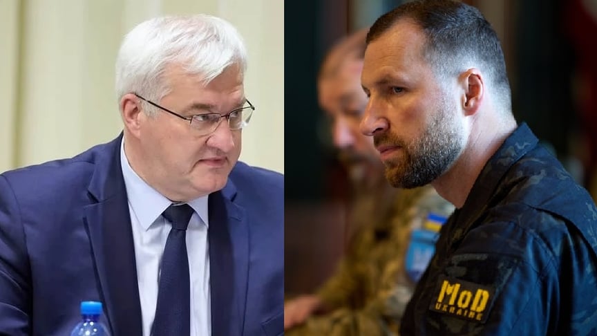 Колаж. Андрій Сибіга та Євгеній Хмара