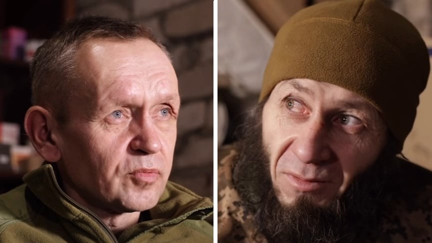 Два военнослужащих 30-й отдельной механизированной бригады около года провели на позиции