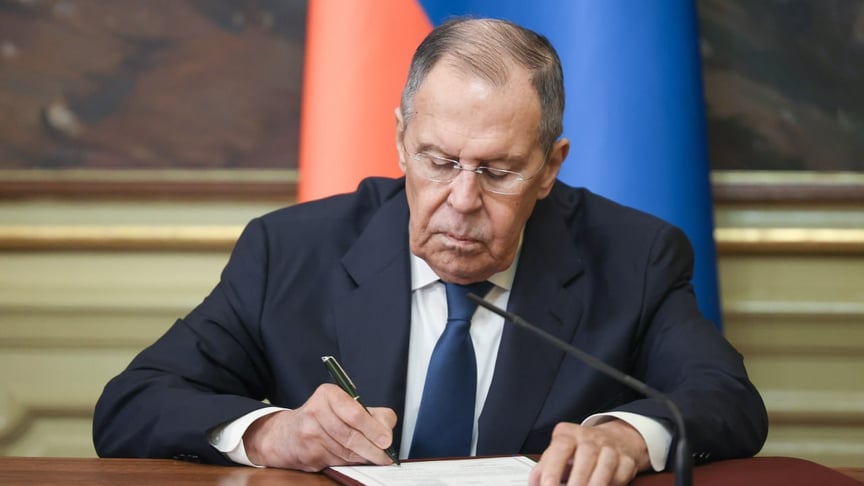 Міністр закордонних справ росії Сергій Лавров Міністр закордонних справ росії Сергій Лавров