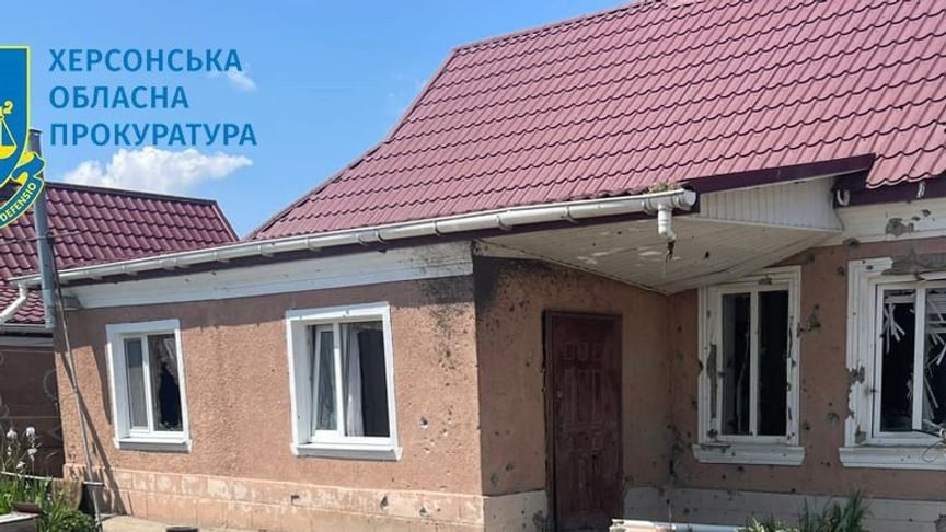 Наслідки російського обстрілу Херсонщини, 31 травня 2023 року