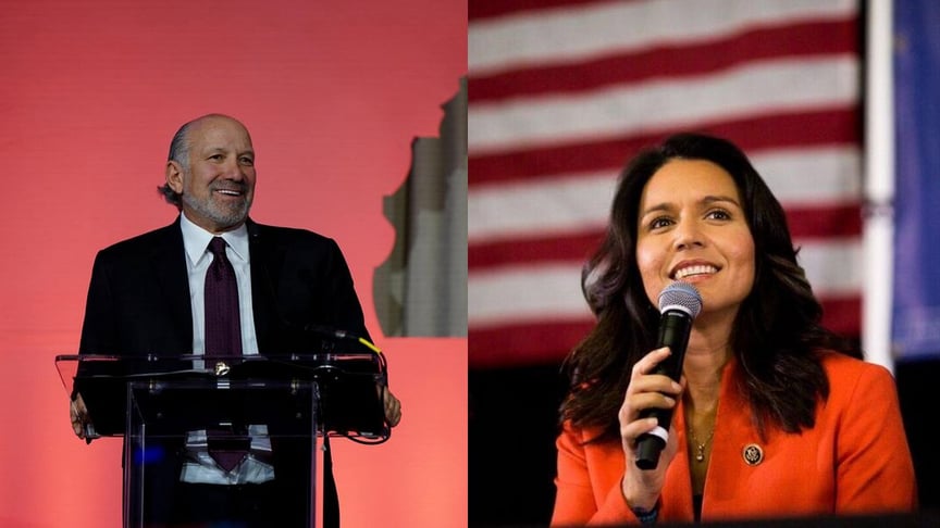 Міністр торгівлі Говард Лутнік та директорка Національної розвідки США Тулсі Габбард