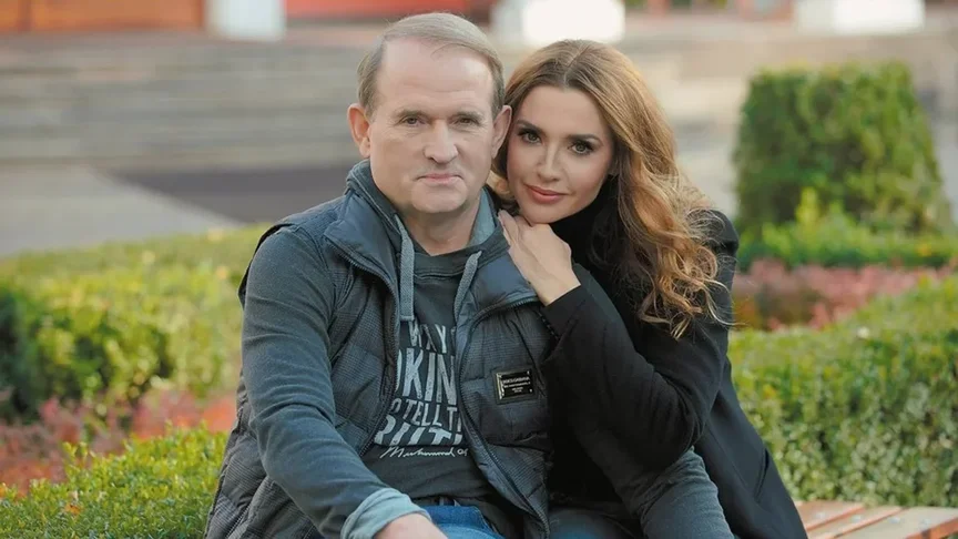 Віктор Медведчук та Оксана Марченко