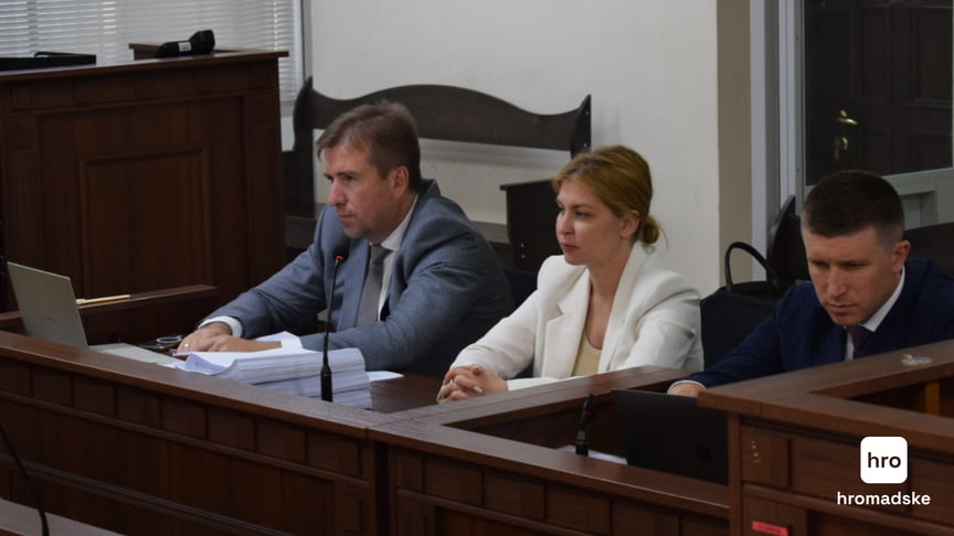 Ольга Стефанішина в залі суду