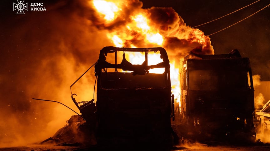 Наслідки російського обстрілу Києва, 24 січня 2026 року