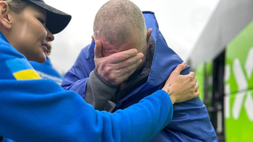 Ілюстративне фото. Звільнений із російського полону український захисник