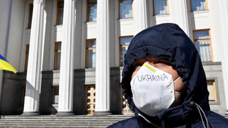 Ukraine's Count of COVID-19 Cases Exceeds 18,000