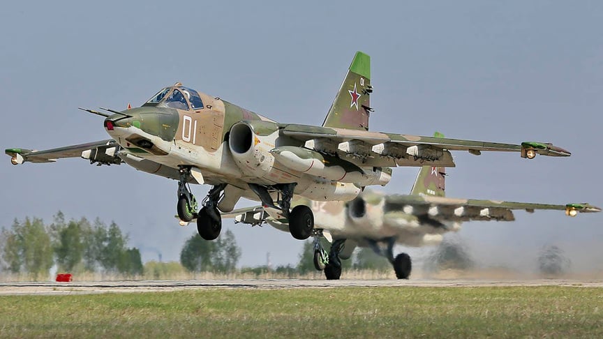російський Су-25 російський Су-25