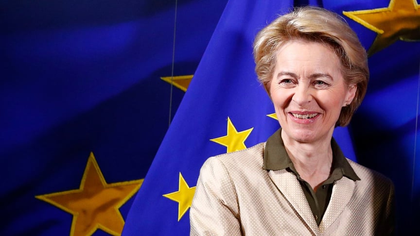 Президент Еврокомиссии Урсула фон дер Ляйен, Брюссель, Бельгия, 19 ноября 2019 года