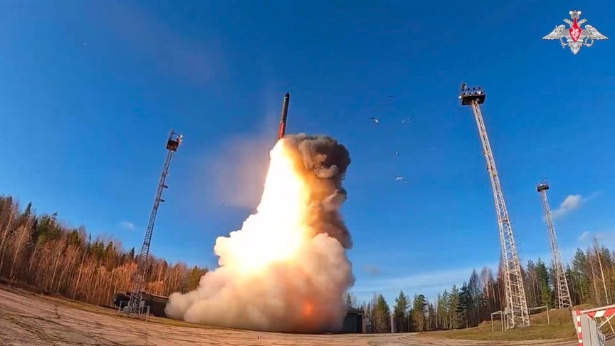 Запуск міжконтинентальної балістичної ракети «Ярс»