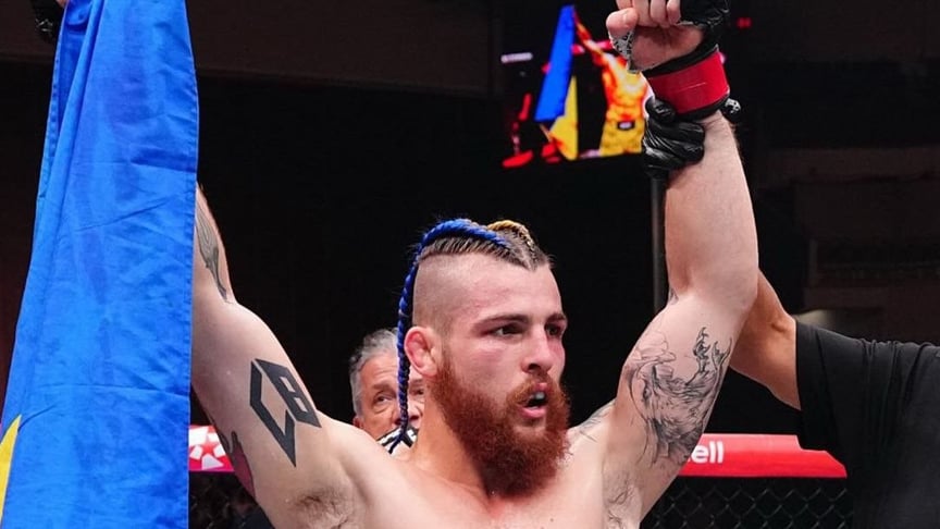 Українець Данило Донченко нокаутував шведа Берггрена на турнірі UFC в Баку