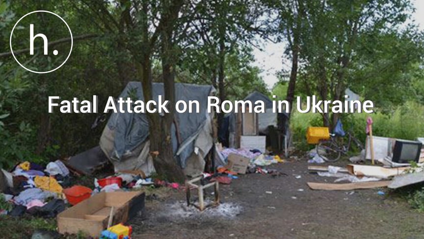 Searching for Answers After Western Ukraine Roma Camp Attack (VIDEO)