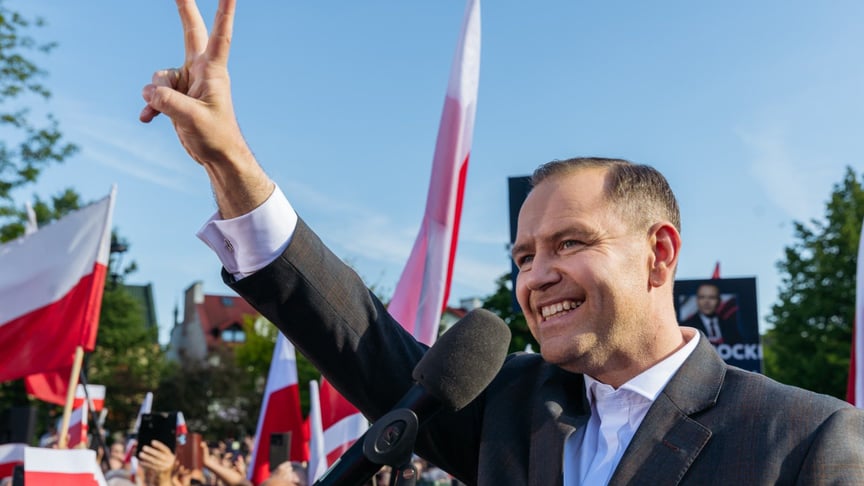 Новообраний президент Польщі Кароль Навроцький