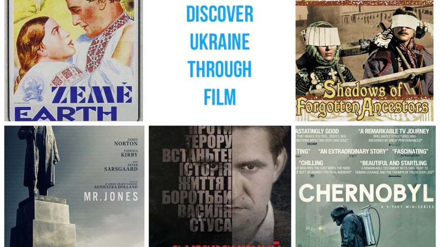"Discover Ukraine Through Film" is a project by journalist Lee Reaney teaching Ukrainian history through cinematography.