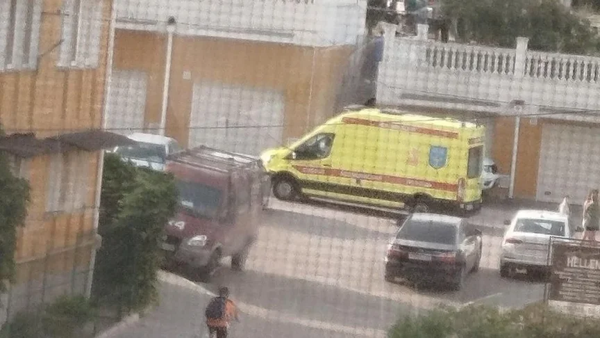Місце вибуху в Севастополі