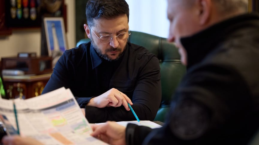 Ілюстративне фото. Президент Володимир Зеленський