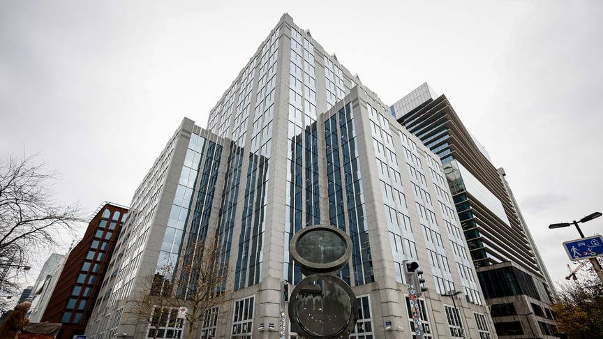 Штаб-квартира Euroclear у Брюсселі, який зберігає більшу частину російських заморожених активів